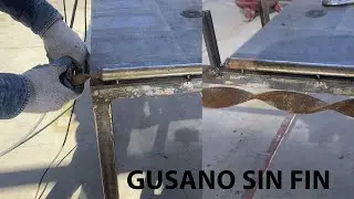 Como Hacer un Gusano Sin Fin F&aacute;cil || How To Twist Flat Bar