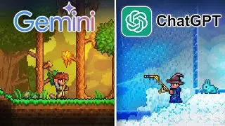 ChatGPT vs Gemini Criando TERRARIA do ZERO! (Como GAME DESIGNERS)