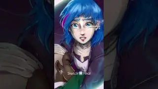 #fanart #art #arcane #leagueoflegends #lol #jinx #powder #ekko