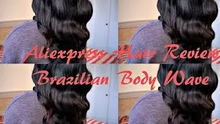 💕 $68 Aliexpress Brazilian Virgin Hair with Closure Install & Review