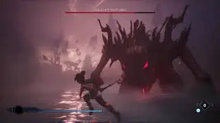 Corrupt Rot God boss fight (Kena: Bridge of Spirits)