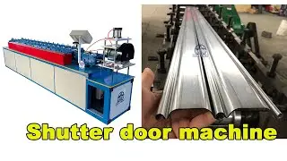 Rolling shutter machine price | rolling shutter door machine | shutter slat roll forming machine