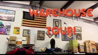 Warehouse Tour! Full Time eBay Seller / Reseller Workspace
