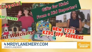 Gift Ideas for Kids from a Kid Reporter: Screen Free and New Hobby! As seen on TV w Mr Dylan Emery