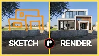 How to Create Architecture Renders on Real Site Photos | AI Tutorial