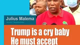 BEST OF JULIUS MALEMA  ABOUT US ELECTION