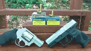 .357 Mag VS 9mm Short Barrel Low Flash