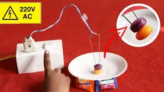 220 Volt AC Current Vs. Mentos And Center Fruit Experiment