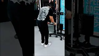 reverse grip push down for triceps #fitness #motivation