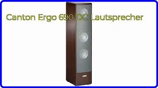 BEWERTUNG (2025): Canton Ergo 690 DC Lautsprecher. WESENTLICHE Einzelheiten