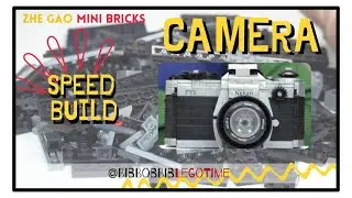 LIN07 Blocks Nekan FY3 | Zhe Gao MiniBricks | bricks speed build | digital camera build | BibBobBib