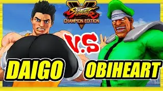 SFV CE 🔥 Daigo (Luke) vs Obiheart (M. Bison) 🔥 Ranked Set 🔥 Street Fighter 5