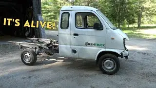 Electric Mini Truck Project RETURNS - Will it drive?