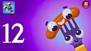 Fork N Sausage Gameplay Walkthrough | Mobile Puzzle Challenge |  Droid Play Arena | Episode -12