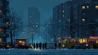 Cozy Evening Recharge: Lofi Chill Mix for Winter Nights ☕🌙