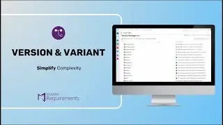Version and Variant Management in Modern Requirements4DevOps