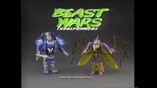 Transformers Beast Wars B'Boom and Transquito 30s commercial