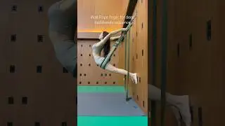 Wall Rope Yoga for Deep Backbends #yogatutorial #yogapose #wallropeyoga #yogatips #yogahowto