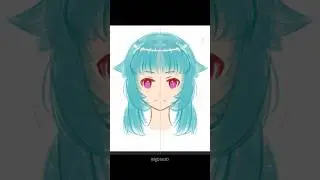 Learn to Draw 2D Anime - Day 1 #drawing #art #shorts #viral