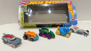Распаковка/обзор набора Hot Wheels Street Beasts 2025 года из 5 наборов