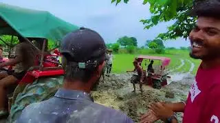😲आज तो खतरनाक 🚜 फस गया✅ Mahindra 575🔥 vs Massey Ferguson and Mahindra 575 xp tochan 💪video #vlog
