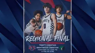 Trinity Christian Runnin&rsquo; Lions Regional Playoff vs Brentwood Christian (Austin)