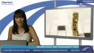 Beware phony debt management firms