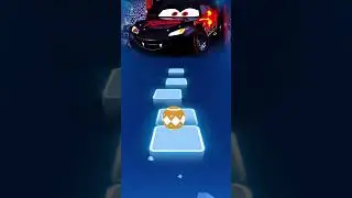 Tiles Hop - McQueen cars | Tiles Hop EDM Rush🎶 | Who Is Best?🎯#coffindance #tileshop #shorts
