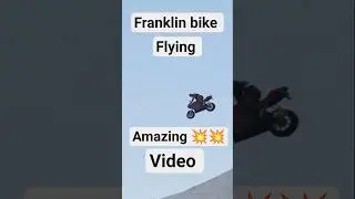Franklin bike accident in GTA 5 #shorts #gta #treadingshorts #shortvideo #shortsfeed #shortsearch