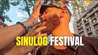 First Time at SINULOG Festival | Reactions & Street Food
