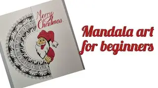 Mandala art step by step. Mandala art for beginners . Easy mandala art .#mandalatutorial #art 