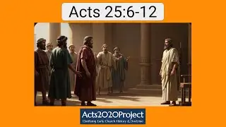 Acts 25:6-12 - Charges Countered by Citizen's Right: Paul Appeals to Caesar | Acts2020 Project