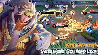 Valhein Dragon Lane Pro Gameplay | New Item Eclipsing Bow 🏹 | Arena of Valor Li&ecirc;n Qu&acirc;n mobile CoT