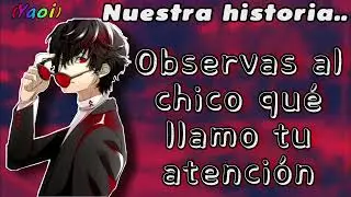 ASMR (yaoi) °Observas al chico que llamo tu atención° - Roleplay ✨