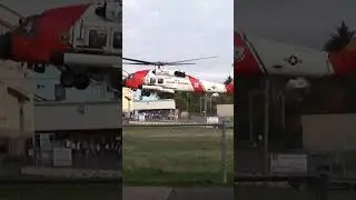 USCG MH-60 Jayhawk Take Off Short