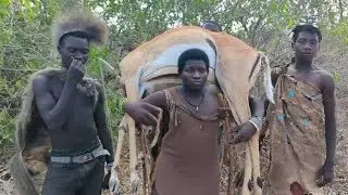 A Day with the Hadzabe Tribe | Hunting, Survival and African Traditions