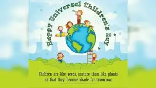 World Children's day(Universal Children's day)Nov 20th/Azim Azaa kids art