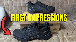 Мужские кроссовки Adidas Terrex AX4 для походов &mdash; первые впечатления после распаковки