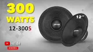 Alto Falante Taramps 7Driver 300 watts | 12-300S (English/CC)