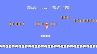 Super Mario Bros Bonus Theme 8-Bit PAL Pitch 