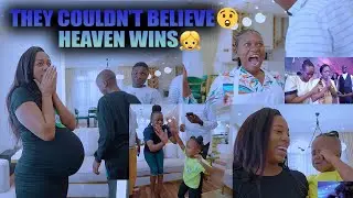 MY KIDS & NANNIES REACTION TO THE  GENDER REVEAL || DIANA BAHATI BIRTH SERIES EPISODE 3