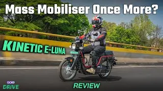Kinetic e-Luna Real World Review: Range, Storage, Comfort & Charging Options On The Moped Explained