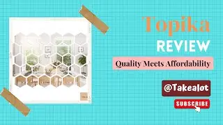 TopikaHome - Hexagon Acrylic Mirror Wall Stickers, Silver, DIY Home Decor
