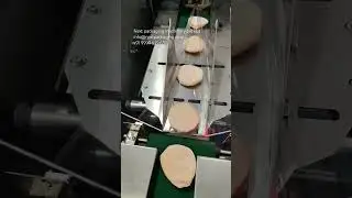 Flow wrap machine #pouchpacking #flowwrap