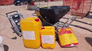 Sika Repair floor modul Sikagard 720 EpoCem & Wagner PC1030E