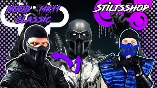 Noob And Sub-Zero Open A Box! Noob Saibot's MK11 Classic Mask by Stiltsshop! | MK11 PARODY!