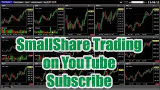 Trading the stock market open,,,, $MCHP $DBX $RDFN