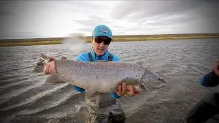 Giant Argentinian Sea Trout on 7 weights and 6 weight single handers!