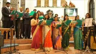 Grand Indian carol service  NJ  USA...