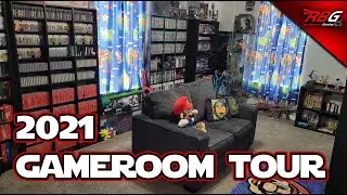 2021 Game Room Tour - Red Bandana Gaming